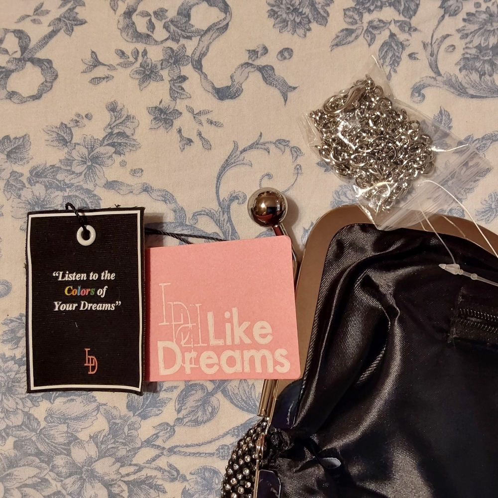 NWOT Sparkling Evening Clutch or Shoulder Bag - Picture 6 of 6